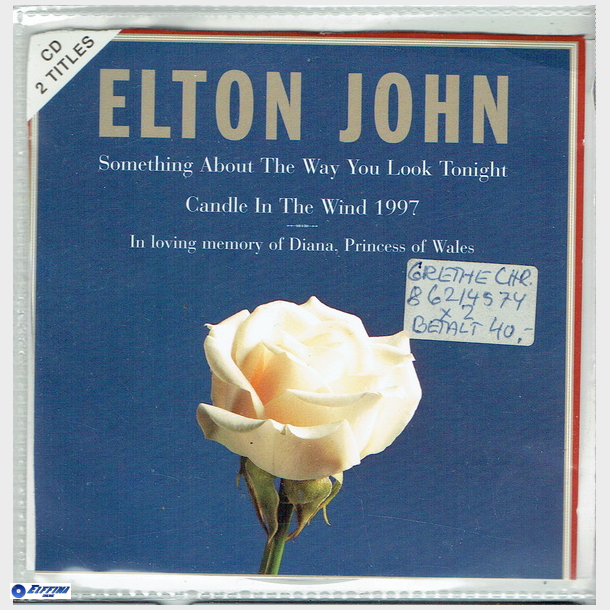 Elton John - Something About The Way You Look Tonight (Pap) (1997)