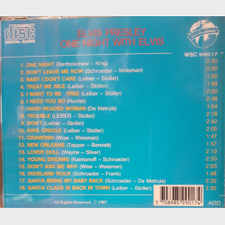 Elvis Presley - One Night With Elvis (1987)