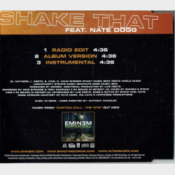 Eminem ft. Nate Dogg - Shake That (2006) (Promo)