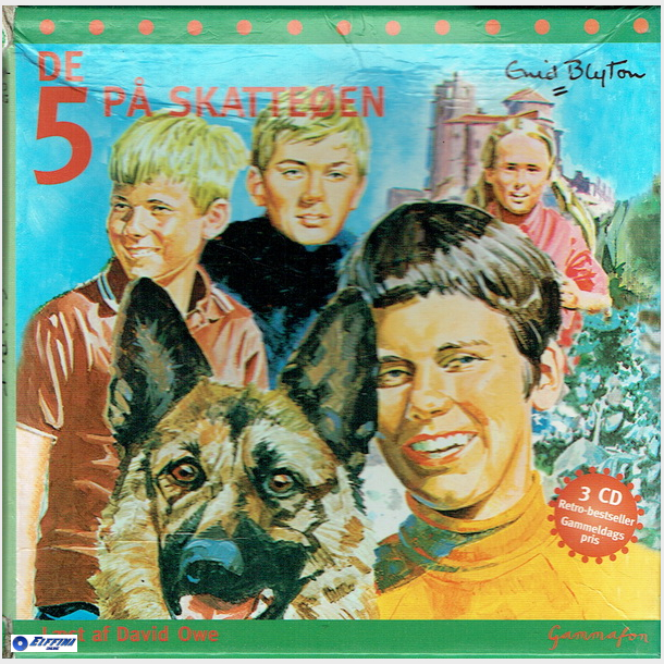 Enid Blyton - De 5 P� Skatte�en (2006) (Boks)