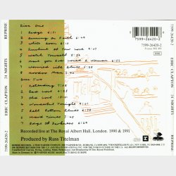 Eric Clapton - 24 Nights (1991) (Fat)