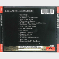 Eric Clapton - Just One Night (1980) (Fat)