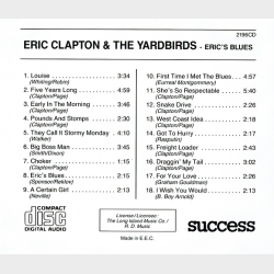 Eric Clapton &amp; The Yardbirds - Eric's Blues (Success 2196CD)