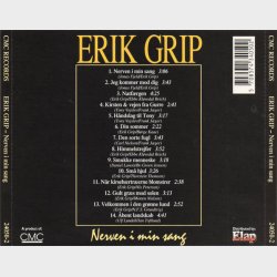Erik Grip - Nerven I Min Sang (1994) (Autograf)