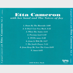 Etta Cameron - A Gospel Concert With Etta Cameron Vol. 2 (2000)