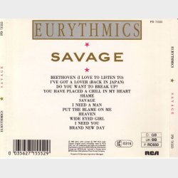 Eurythmics - Savage (1987)