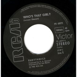 Eurythmics - Who's That Girl (1983)