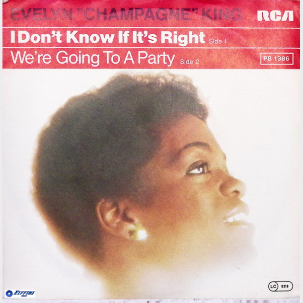 Evelyn Champagne King - I Don't Know If Its Right (1977)