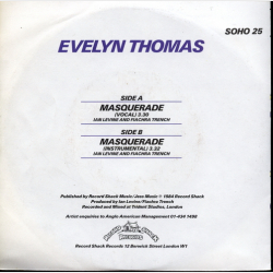 Evelyn Thomas - Masquerade (Vocal) (1984)