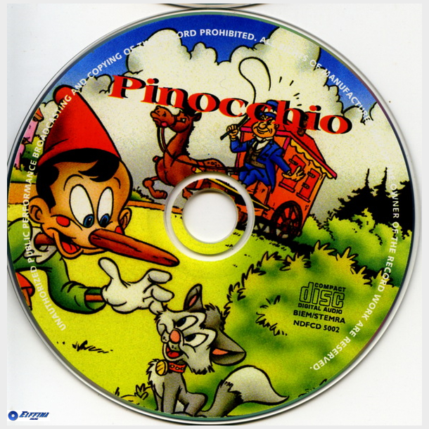 Eventyr Fort�llinger For B�rn 02 - Pinocchio (1996) (NDFCD 5002)_CD