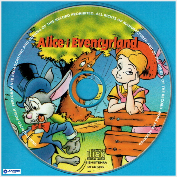 Eventyr Fort�llinger For B�rn 05 - Alice I Eventyrland (1996) (DFCD 5005)_CD