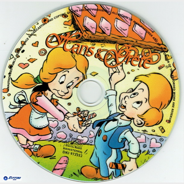 Eventyr Fort�llinger For B�rn 09 - Hans Og Grete (1999) (DKI 973352)_CD