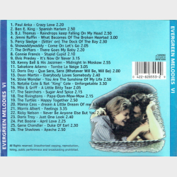 Evergreen Melodies Vi (1997)
