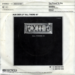 Exile - Too Proud To Cry (1979)