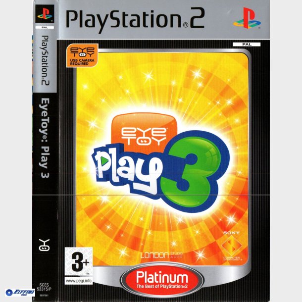 Eye-Toy Play 3 (2005) (Platinum)