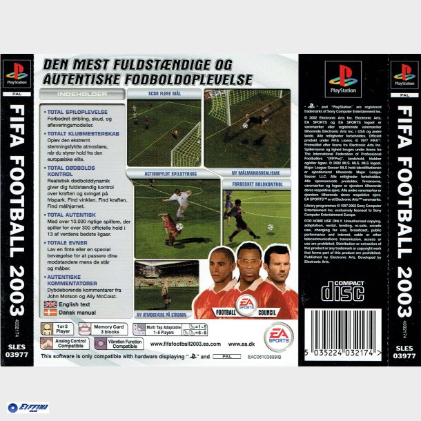 FIFA Football 2003 (PS1)