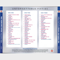 Faboulous Fifties Unforgetable Fifties (2003) (Fat)