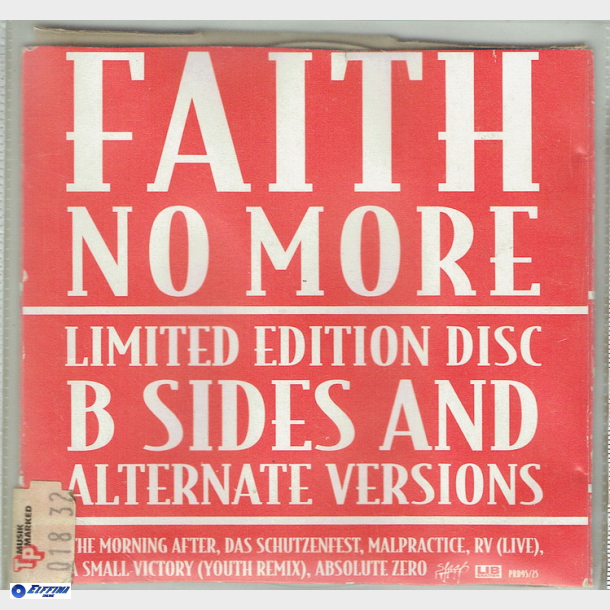 Faith No More - Limited Edition Disc B-Sides And Alternate (1995)