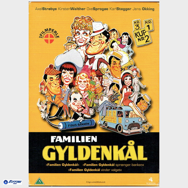 Familien Gyldenk�l 1,2,3 (Boks)