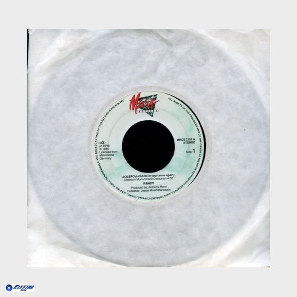 Fancy - Bolero (Hold Me In Your Arms Tonight) (1982)