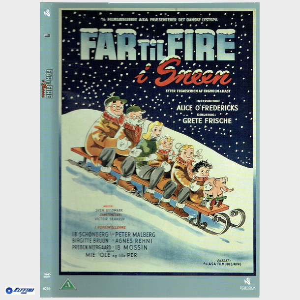 Far Til Fire - I Sneen (1954) (Slim)