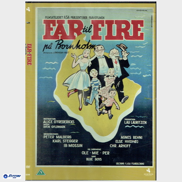 Far Til Fire - P Bornholm (1959) (Slim)