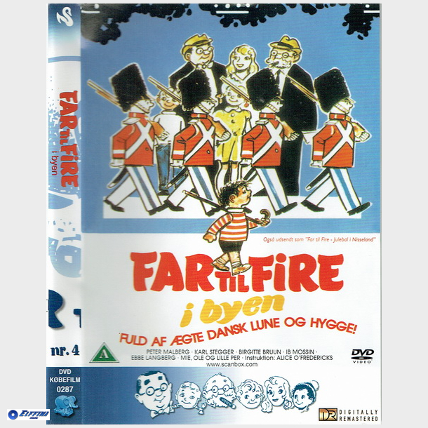 Far Til Fire Nr. 4 - I Byen (1956) (Den Danske Filmskat)