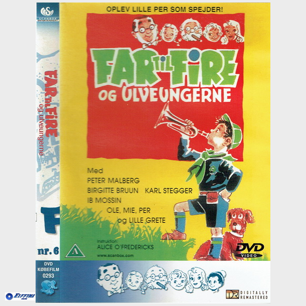 Far Til Fire Nr.6 - Og Ulveungerne (1958)