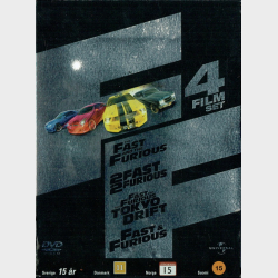 Fast &amp; Furious (4x DVD Boks)