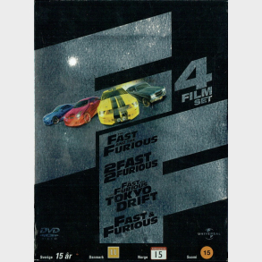 Fast & Furious (4x DVD Boks)