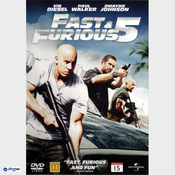 Fast &amp; Furious 5 Fast Five (2011)