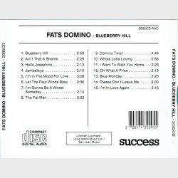 Fats Domino - Blueberry Hill (Success) (1988)