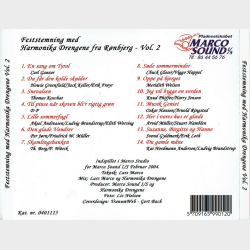Feststemning Med Harmonika Drengen Vol.2