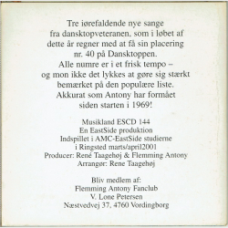 Flemming Antony - Jeg Elsker Dig Mer (2001)