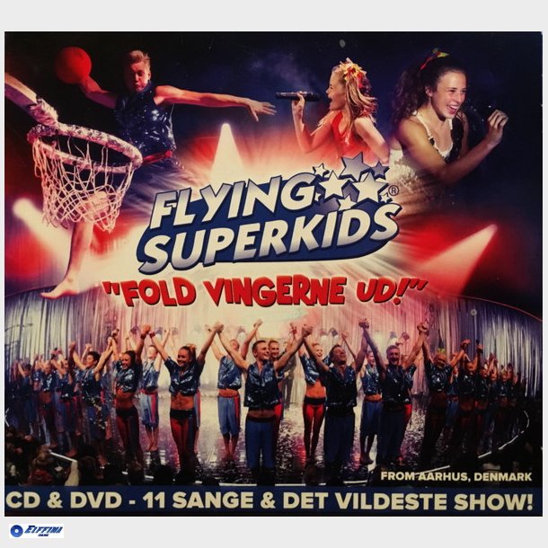 Flying Superkids - Fold Vingerne Ud! (2013) (Digi) m. Autografer