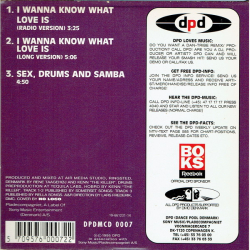 Fog Beat, The ft.Paula Randell - I Wanna Know What Love Is (1995) (Promo)