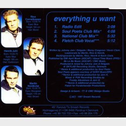 Fortyfive Degrees - Everything U Want (Radio Edit) (1997)