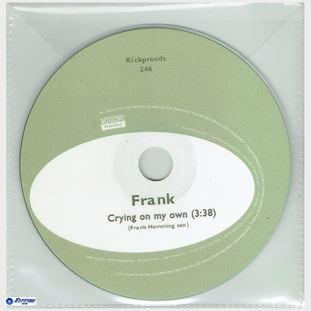 Frank - Crying On My Own (Promo)