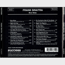 Frank Sinatra - Blue Skies (1993) (Success 16159CD) Sort Back