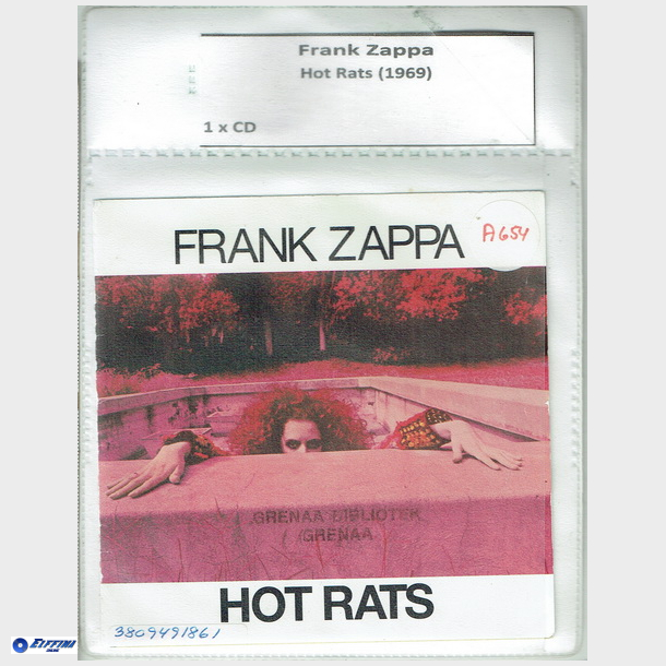 Frank Zappa - Hot Rats (1995) (Bib CD)