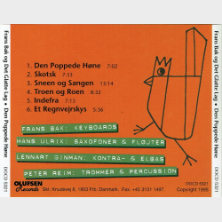 Frans Bak Og Det Glatte Lag - Den Poppede H�ne (Live Fra Copenhagen Jazzhouse) (1995)