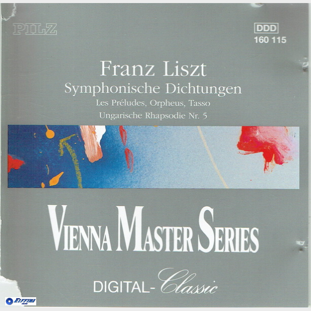 Franz Liszt (Vienna Masters Series) (PILZ 160 115 P1) (1991)