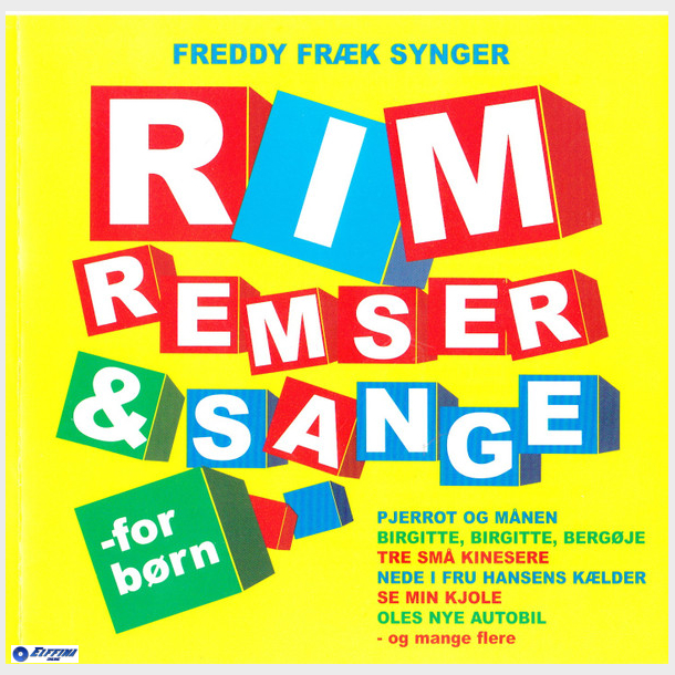 Freddy Frk - Rim, Remser &amp; Sange - For Brn (2002)