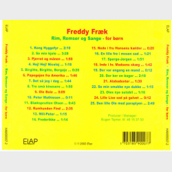 Freddy Fræk - Rim, Remser &amp; Sange - For Børn (2002)