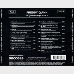 Freddy Quinn - Die Grosen Erfolge Vol.1 (1993)
