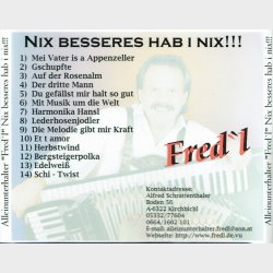Fred'l Alleinunterhalter Fred'l Nix Besseres Hab Mix (Promo)