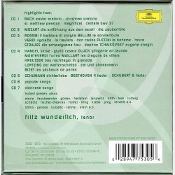 Fritz Wunderlich - The Art Of (2005) - Boks