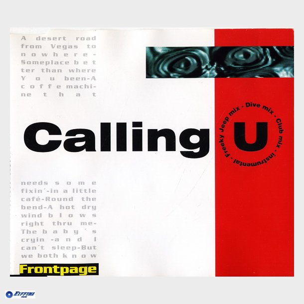 Frontpage - Calling U (Freeky Jeep Mix) (1998)