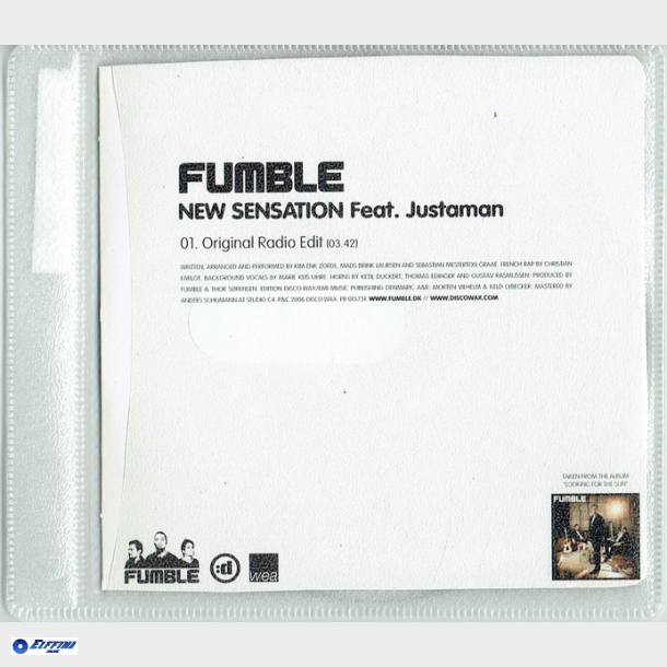 Fumble ft. Justaman - New Sensation (2006) (Promo)