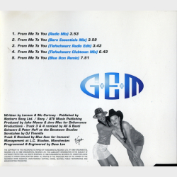 G-E-M - From Me To You (Radio Mix) (1998)
